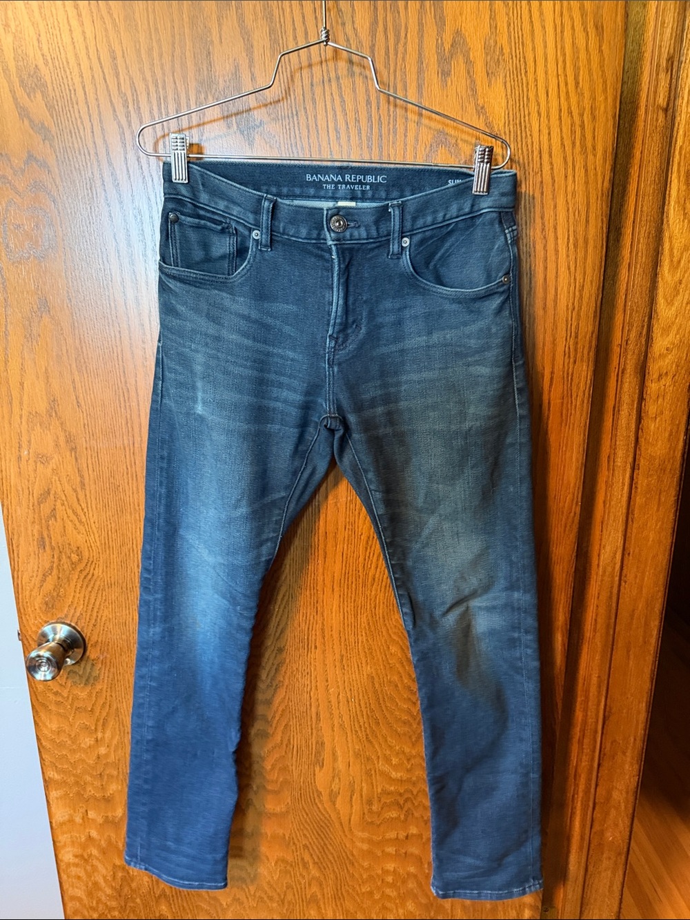 Banana Republic Men's Slim Indigo Wash Jeans